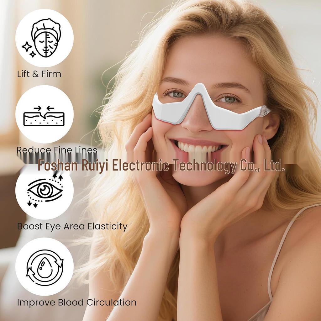 EMS Microcurrent Ultrasonic Eye Massager for Dark Circles
