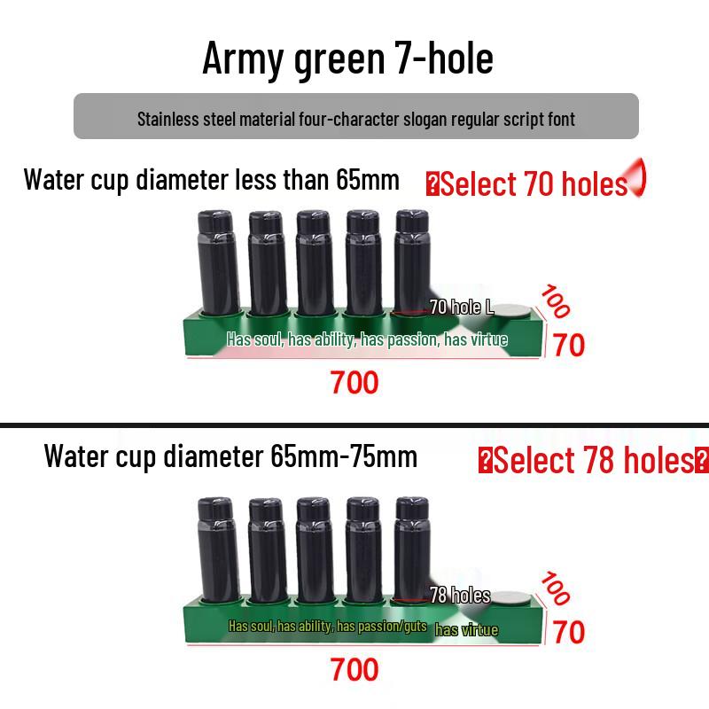 Powder-Coated Metal Cup Holder  Storage Rack