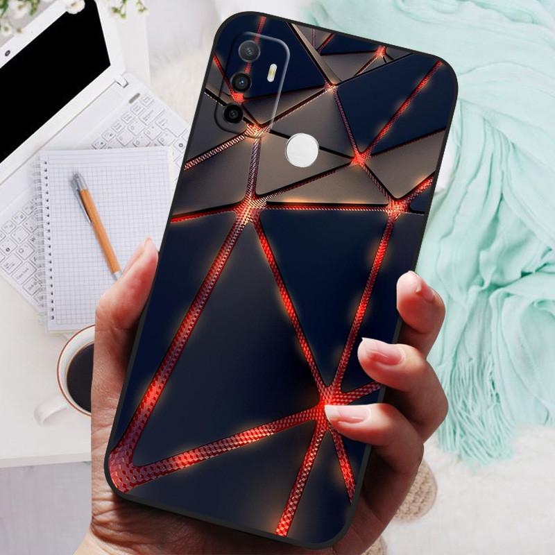 For OPPO A32 A53 A53S 2020 Case Lion Wolf Silicone Soft Back Cover For OPPO A15 A15S A35 Phone Case Protective Shell A53 2022