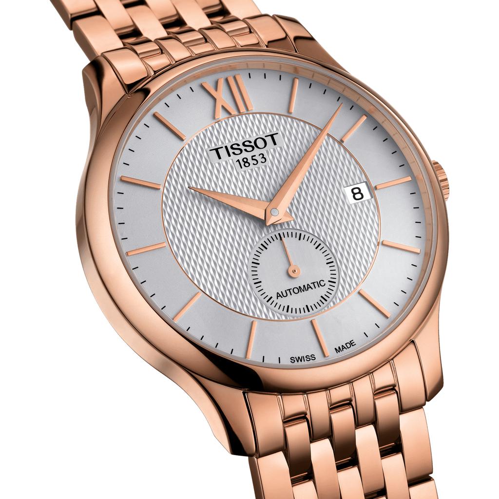 Tissot Stainless Steel silver Dial Men's Fashion Watch T063.428.33.038.00