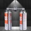 Adaptateur Butane 3 en 1 avec support Stable, adaptateur de Conversion de tête de cartouche de gaz, Type de bouteille de buse