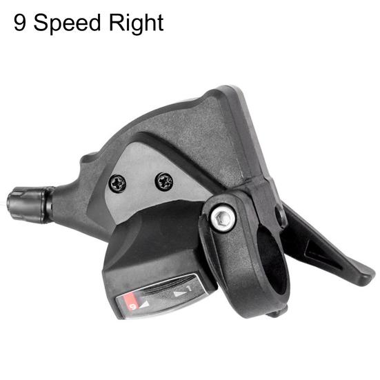 Manette de vitesse à gâchette 7/8/9/10/11 vitesses Haute résistance Haute précision de réglage 2,14 m Câble variable Intégré Manette de vitesse droite pour VTT