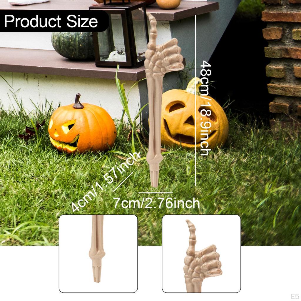 Halloween Skeleton Decoration for Garden, Cemetery Accessories