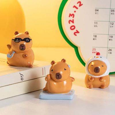 Animals Capibara Figure Toys Model Simulation Capybara Animals Figures Cartoon Figure Capibara Model