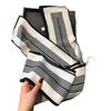 Small Silk Scarf Women's Spring and Autumn Thin Korean Version Versatile Thin and Narrow Long Scarf Tied Hair Temperament Square Scarf with Suit Shirt