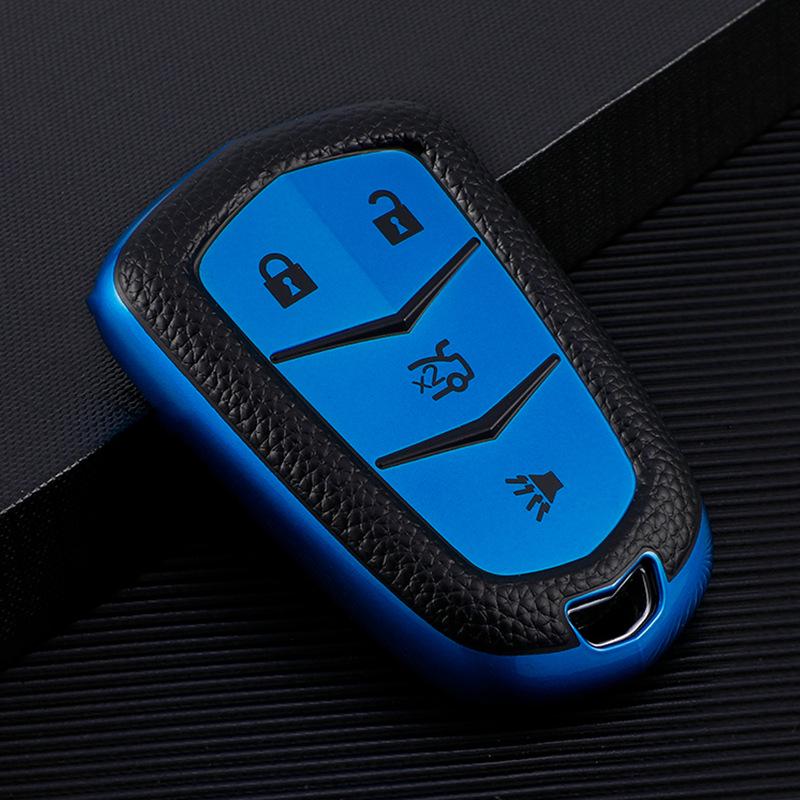 Cadillac Key Case for CT6, XTS/ATSL, High-End XT6 Shell Buckle - Men's Edition