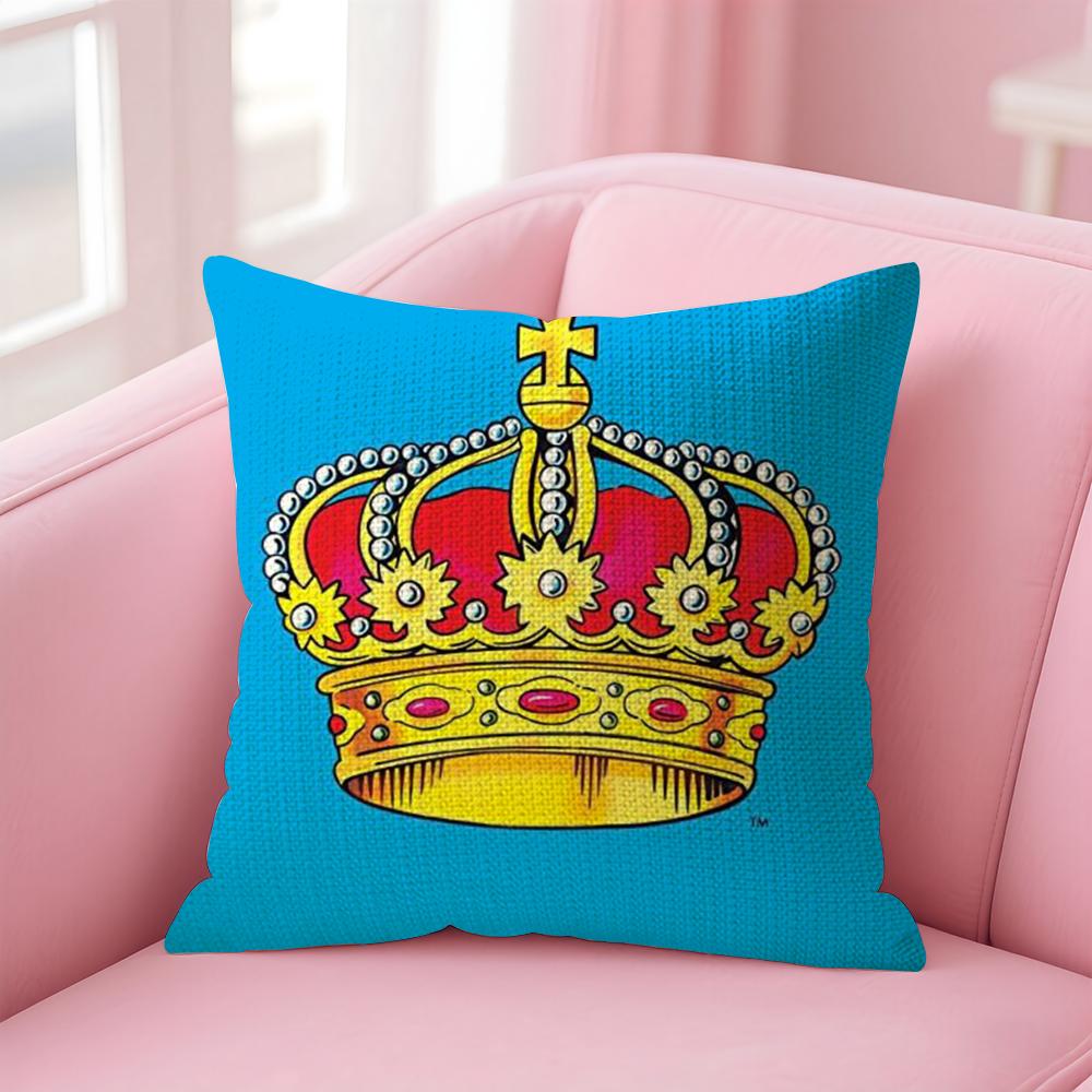 Mexican B-Bingo Lottery Pillow Case Natural Linen Organic Fabric Double-Sided Printing Sofa Home Decor Gift Cushion Cover
