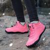 Men's and Women's Outdoor Waterproof Sports Shoes Couple's Autumn Winter Warm Cotton Shoes Thicken Warm Fleece Lined Hiking Shoes