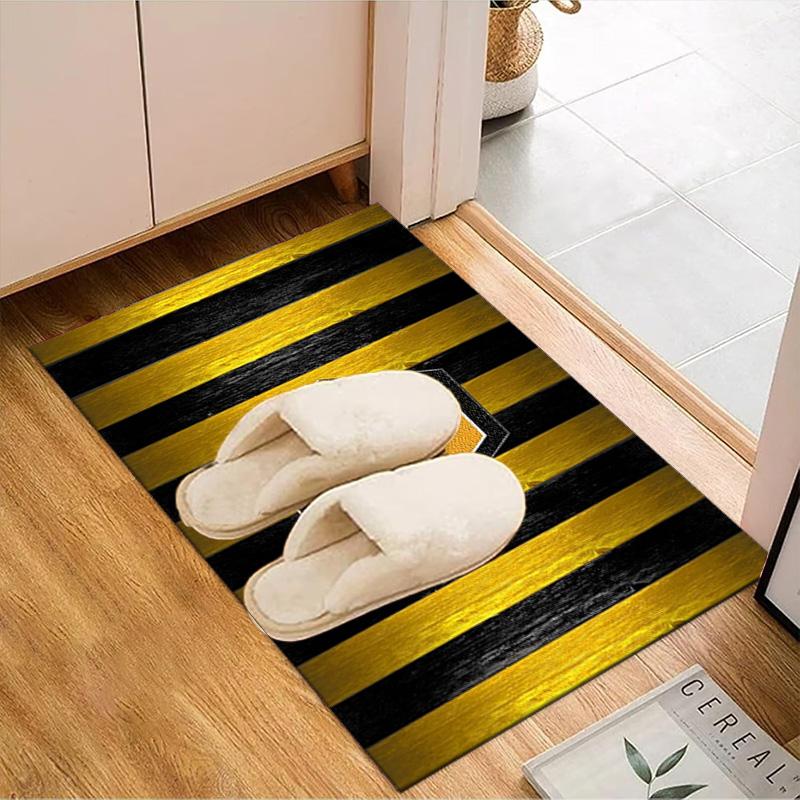 Powerful Symbol Design Printed Office Carpet Chair Cushion Entryway Rug, Rugs for Living Room, Bedroom Christmas gifts