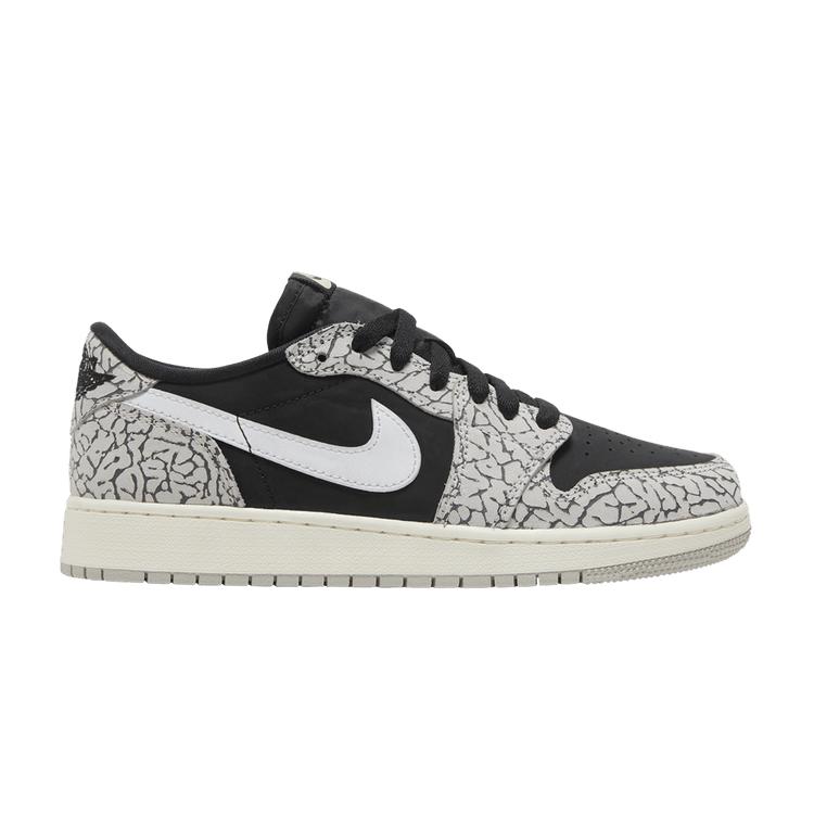 Jordan 1 Retro Low OG Black Cement (GS) 36