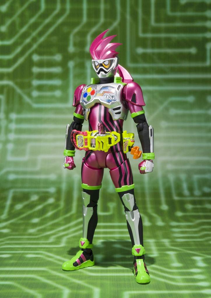 TAMASHII NATIONS Kamen Rider Action Gamer Level Kamen Rider Kicks 145mm Painted Movable Figure S.H.Figuarts Ex-Aid 2-20 Ver.- Approx. PVC&ABS