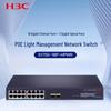 Switch de Acesso Gigabit PoE+ de 16 Portas H3C S1750-18P-HPWR
