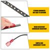 1Pcs Universal Car Under Hood LED Light Strip Kit 6000K White 12-24V LED Strip Lights Bars Car Hood Light Automatic On/Off