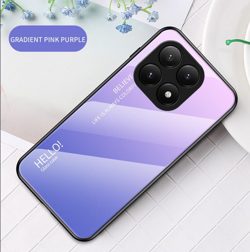Gradient Tempered Glass Protect Case for Xiaomi 15T Pro Mi 15t 15 Ultra 14T Pro xiaomi 13T Pro 13 Pro 12T 12 Glossy Cover
