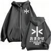 Alvaro Diaz Omakase Logo Print Zip Up Hoodies Men's Women Casual High Quality Sweatshirt Pullovers Coats