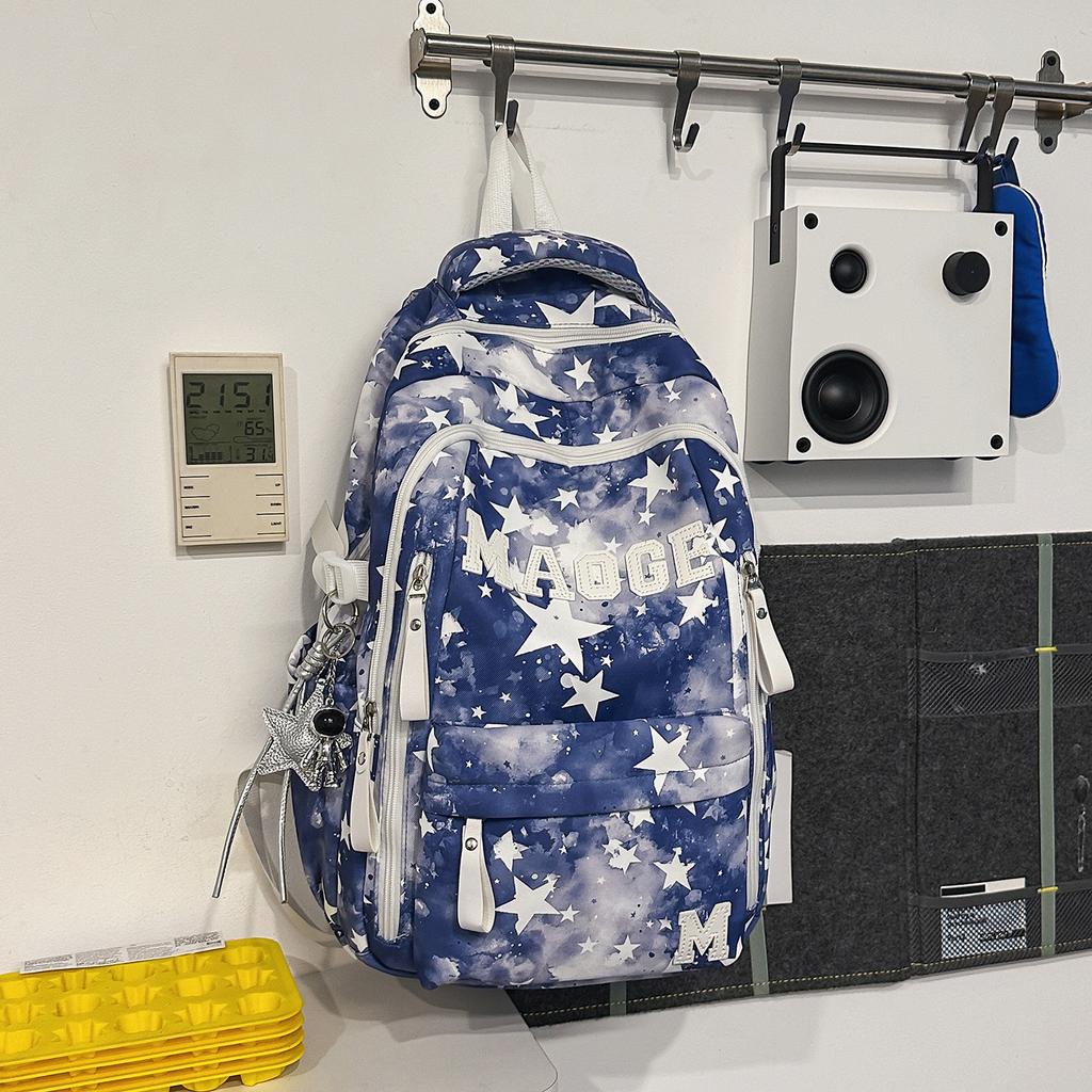 Schoolbag1011 new simple fashion large capacity junior high school student schoolbag leisure simple computer travel backpack