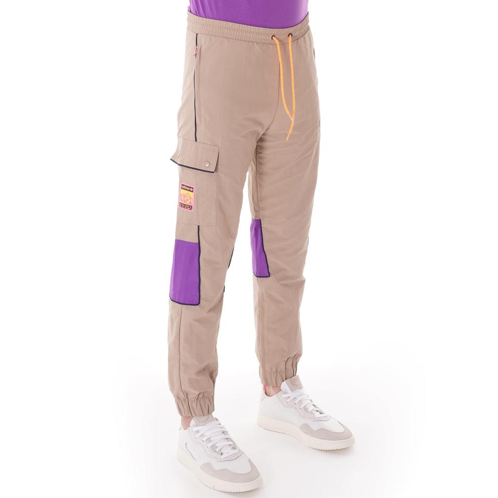 Adidas Originals Trefoil Track Pants Men Bottoms Khaki FR0591