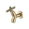 Wall-mounted Basin Faucet Mop Sink Cold Tap Balcony Splash-proof Home Kitchen Sink Quick-Open Faucet Bathroom Accessories