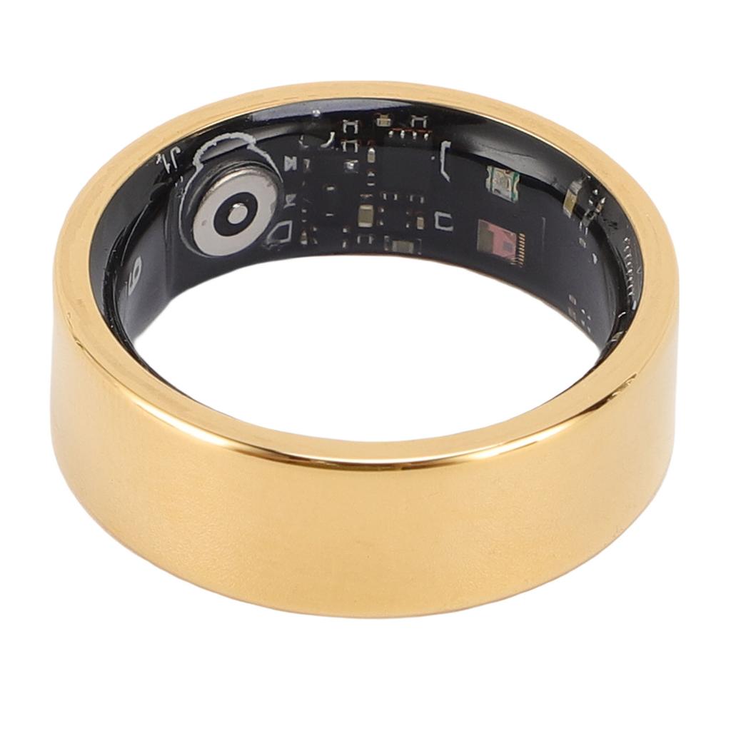 Smart Health Ring for Women Men Fitness Body Temperature Tracking Step Counting Page Turning Taking Photos IP68 Water