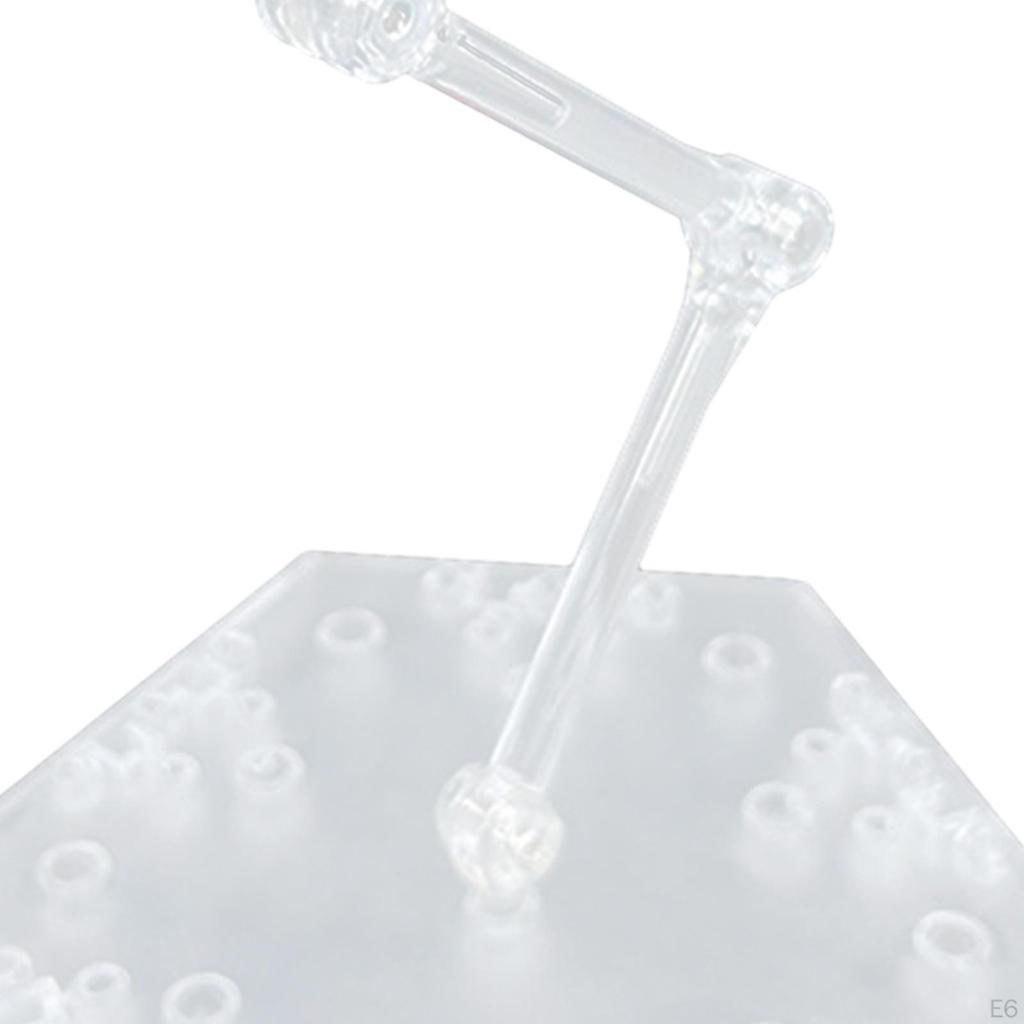 Action Figure Display Base Professional Lightweight Doll Stand Sturdy Portable Clear Stable