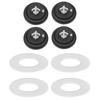 Valve Seals Rubber Diaphragm Valves Ballvalve 8pc Replacement Rubber Diaphragm Washer For Siamp Fill For Siamp Membranes