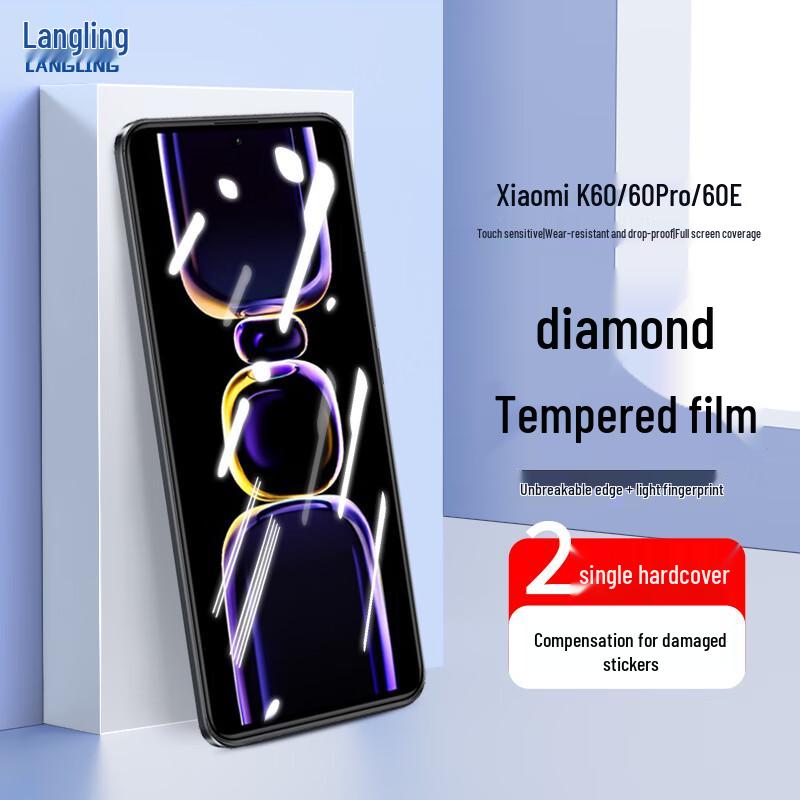 Langling Tempered Glass Screen & Lens Protectors for Redmi/Xiaomi Phones