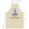 Tablier de cuisine - Planetee Léa - Impression bretonne - Coton résistant - Liens ajustables