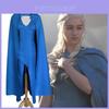 Exquisite Game Of Thrones Daenerys Targaryen Mother Of Dragons Costume Dress Cloak For Women
