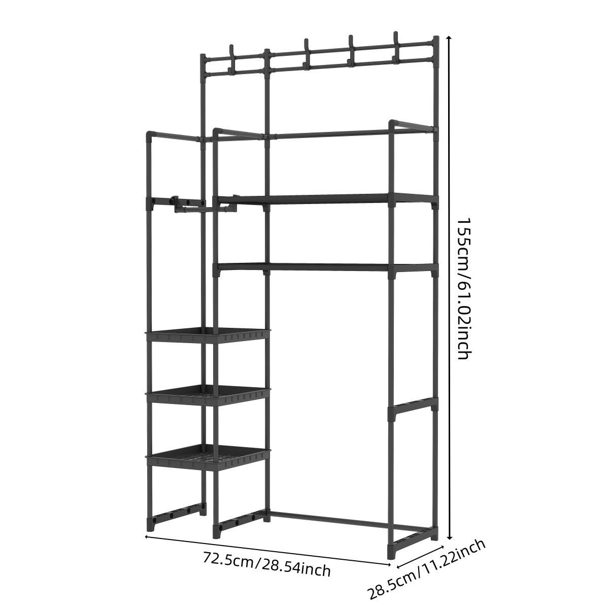 Waterproof Floor-Standing Metal & Plastic Bathroom