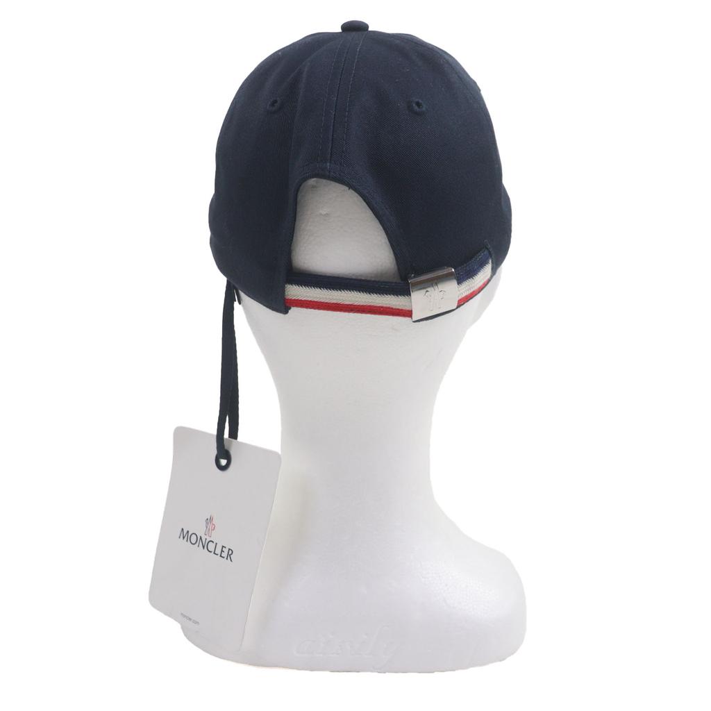 Pristine MONCLER cap BERRETTO BASEBALL Navy cotton mens Used