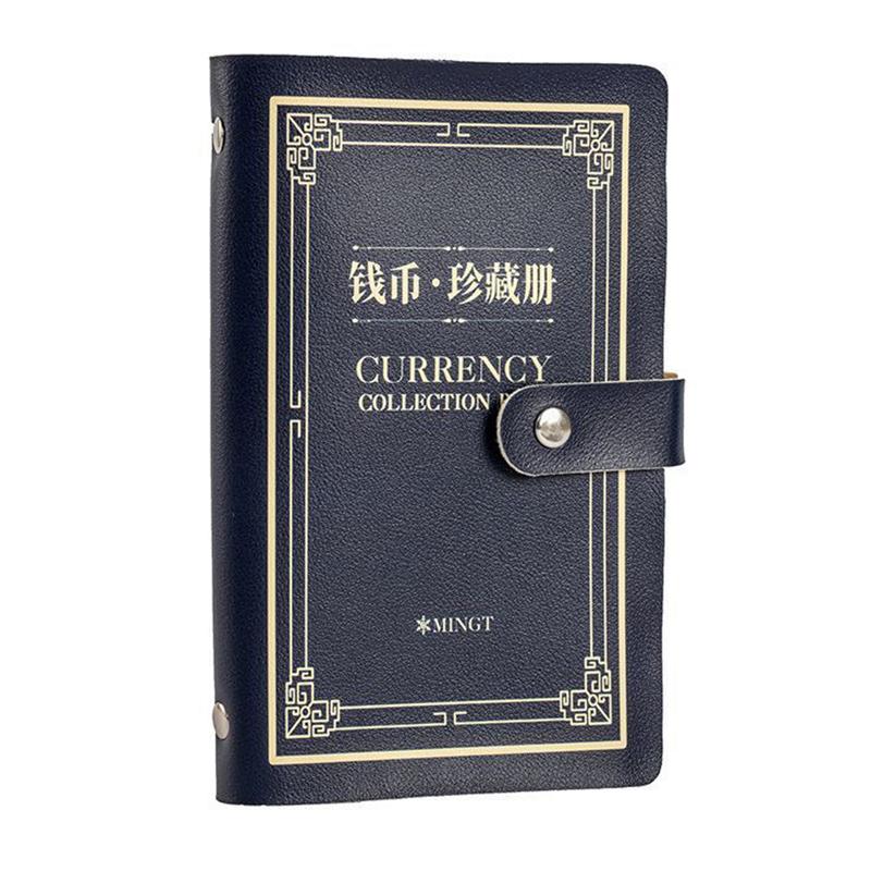 

50Pcs Large Capacity Banknote Collection Book For Collecting Paper Money A3