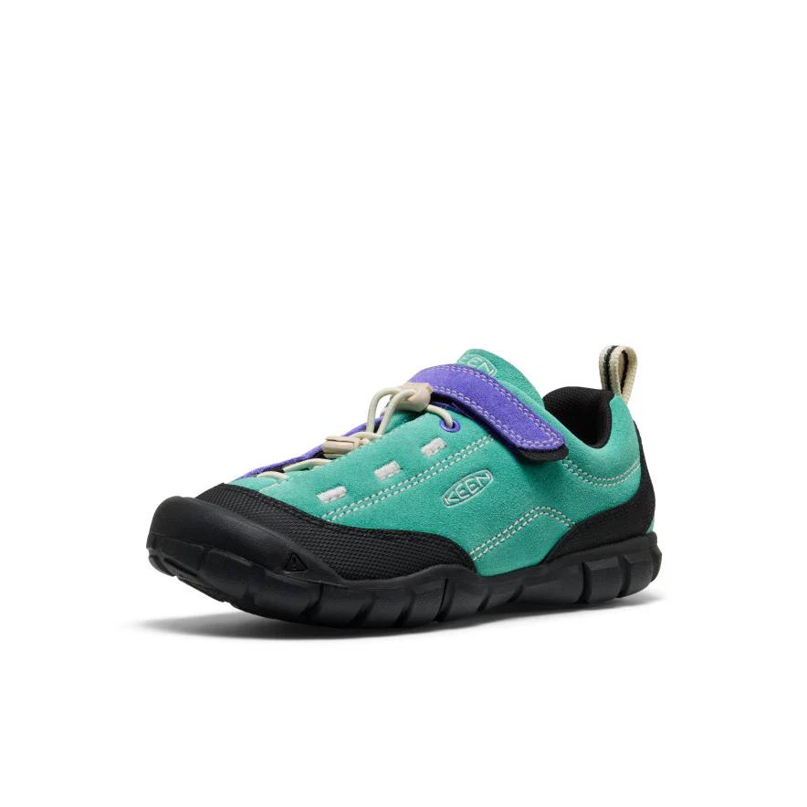 Keen JASPER 2 Suede Low top Kids Outdoor Shoes Green Purple Teenagers 1031024 35