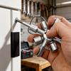 Multi Function Aluminum Alloy Key Wrench For Water Meter Valve And Elevator Control Cabinets