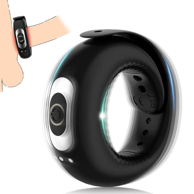 Vibrator Verstelbare Penis Ring Voor Mannen Mastubator Vertraagde Ejaculatie Anaal Plug Dildo