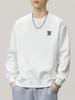 2025 A/W Men's Heavyweight Crewneck Sweatshirt: Trendy, Embroidered, Loose-fit, Versatile Casual Sportswear