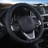 Car Steering Wheel Cover 36cm 38 Cm 39cm 40 Cm Anti-skid Handle Covers Leather Cover for BMW Ford Chevrolet Peugeot