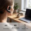 Bluetooth Open Wireless Headphone Digital Display Rotatable Comfortable Bluetooth 6.0 Single Ear Bluetooth Headset