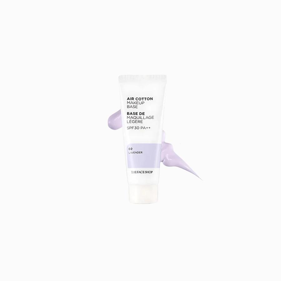 The Face Shop Fmgt Air Cotton Makeup Base SPF30 PA++ Mint/Lavender