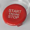 Red ABS Car Engine Start Stop Switch Button Cover Trim Replacement for Alfa Romeo Giulia Stelvio 2017 2018 2019 2020