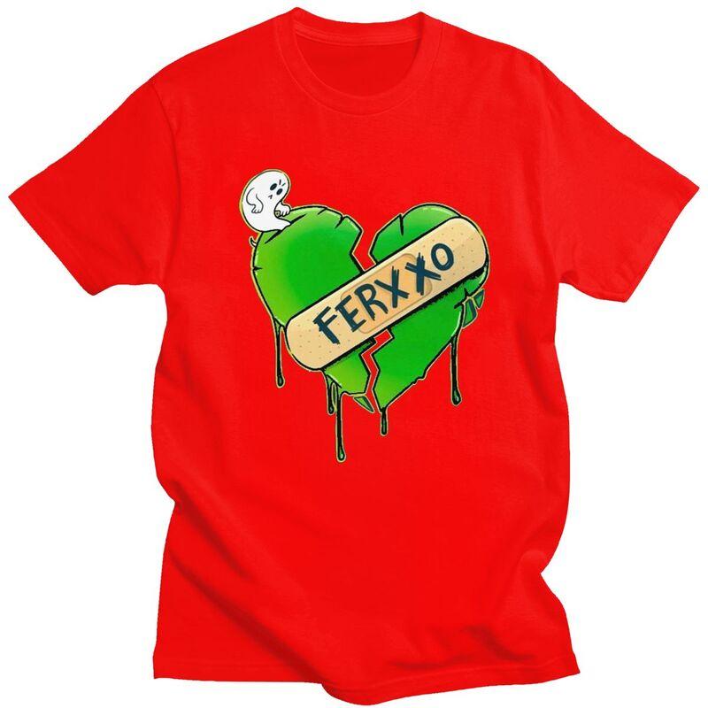 

Custom Male Pop Singer Feid Ferxxo T Shirt ShortSleeve Cotton Tshirts Streetwear Tshirt Casual Tees Loose Fit Clothing S