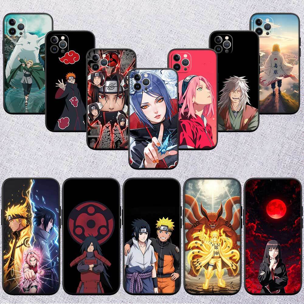 Art Anime Naruto Phone Case for Xiaomi Poco C40 C51 C50 C55 C65 C71 C75 C85 F8 F7 F6 F5 F3 F2 X7 X6 X4 X3 X2 M7 M6 M5 M4 M3 M2 Pro