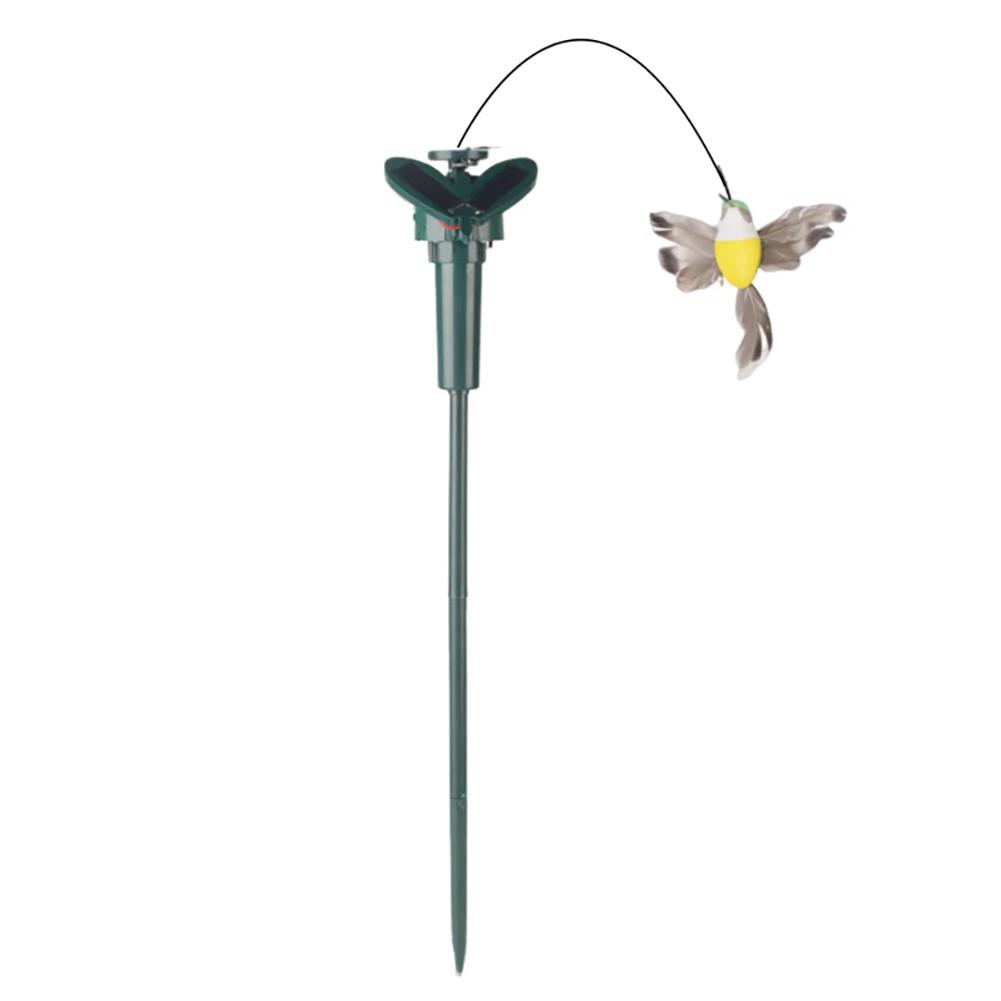 1pcs Solar Garden Butterfly Solar Flying Butterflies Garden Dancing Fluttering Butterfly Hummingbird Garden Yard Home Decor