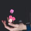 50 Pcs Six Sided Dices Acrylic Dices Board Game Acessories Table Game Dices Colorful Dices for Game