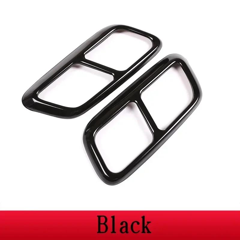 For Land Rover Range Rover Sport P400 Stainless Steel Car Tail Pipes Silence Cover Exhaust Pipe Cover Stickers Car Accessories