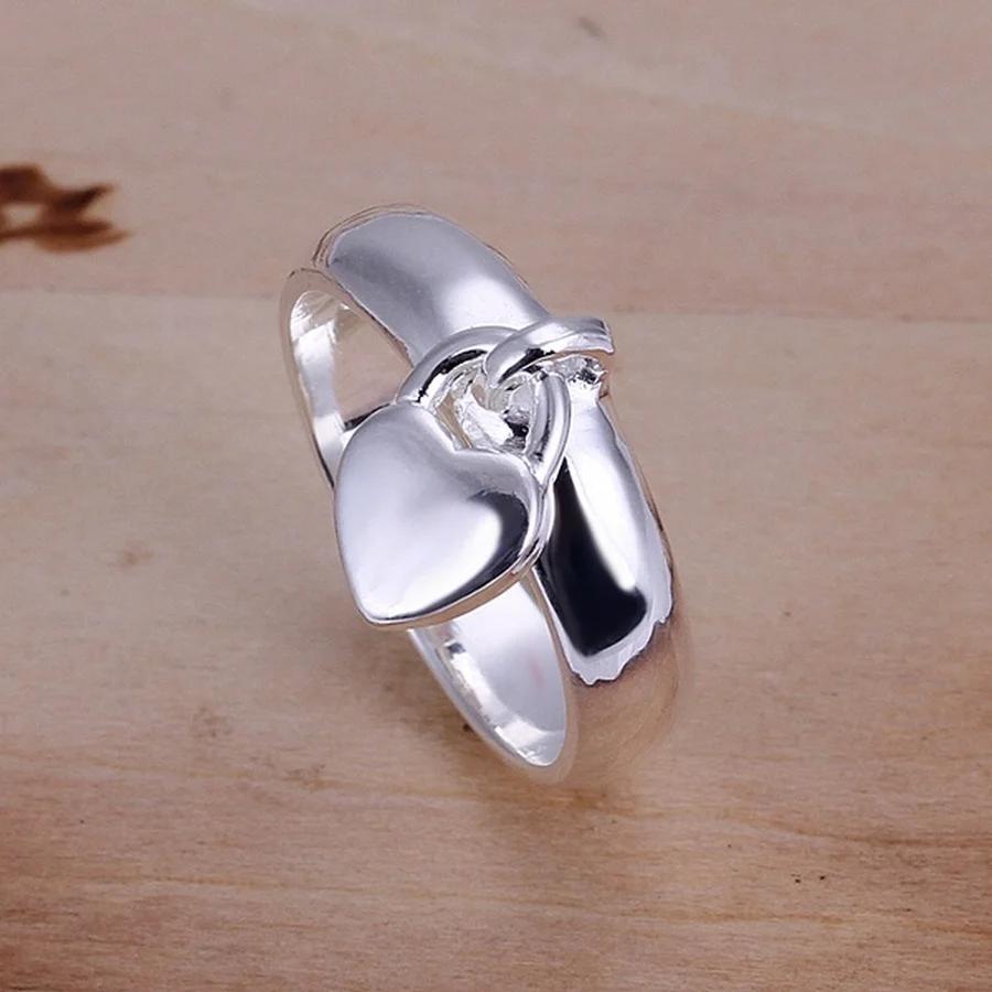 women Copper Rings cute lovely valentine gift Jewelry romantic heart wedding gifts