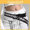 Metal Retro Inspired Buckle Belt With Hollow Out Design Outfits Fashionable
