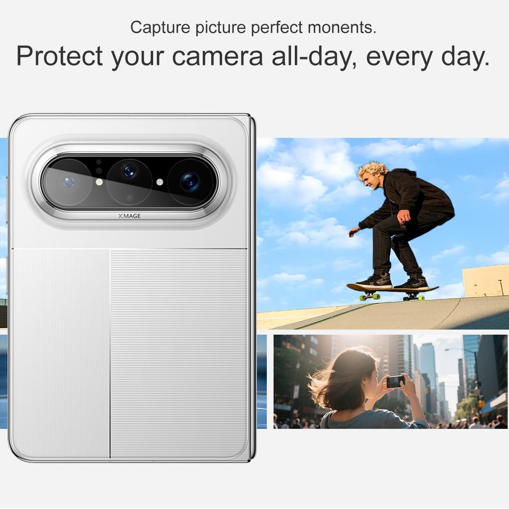 IMAK Lens Glass For Huawei Pura X Max Camera Protector Film