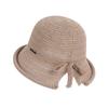Summer Breathable Knit Bucket Hat With Sun Protection For Women
