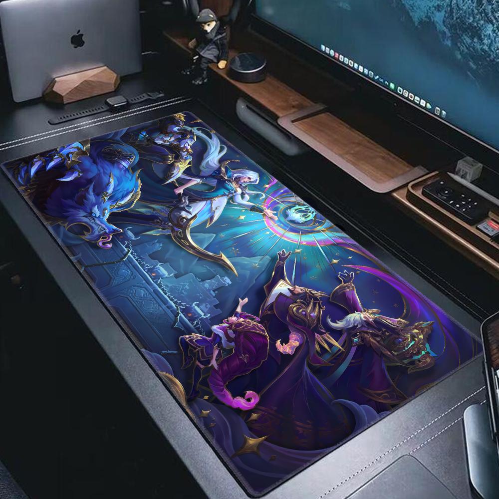 Xxl Antislip Office Gaming Keyboard Pad Thickened Large Mouse Pad Lleague Of Legend Hybxaxc Gaming Computer Big Desk Mat