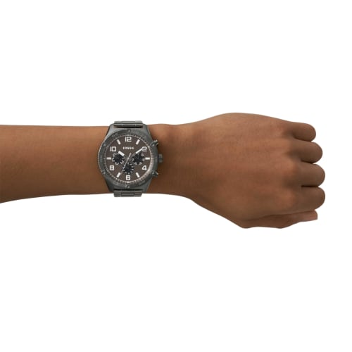 BROX Multifunction Smoke Stainless Steel Watch